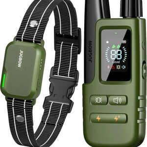 Jugbow Green Dog Training Collar